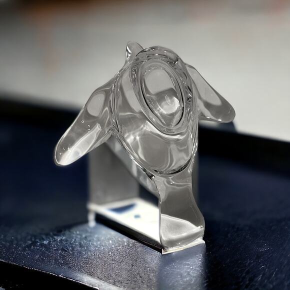 Crystal Bird-Trinket Dish-Candy-Votive Candle Holder-Princess House-VTG-Vanity - Picture 6 of 8